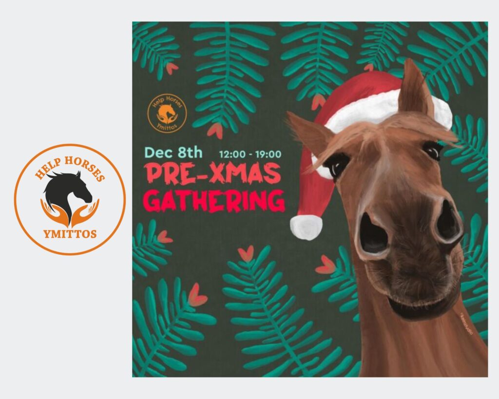 8 Δεκεμβρίου 2024: Pre X-MAS Gathering - HELP HORSES YMITTOS